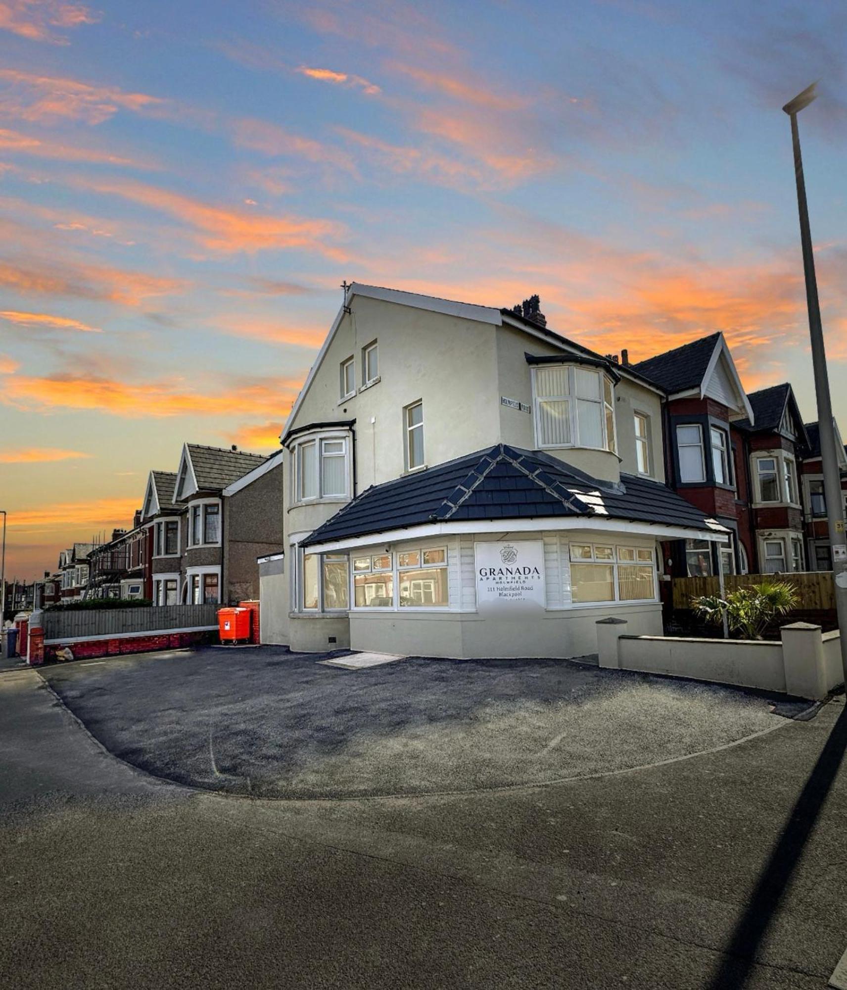 Granada Apartments Holmfield Rd Blackpool Exterior foto
