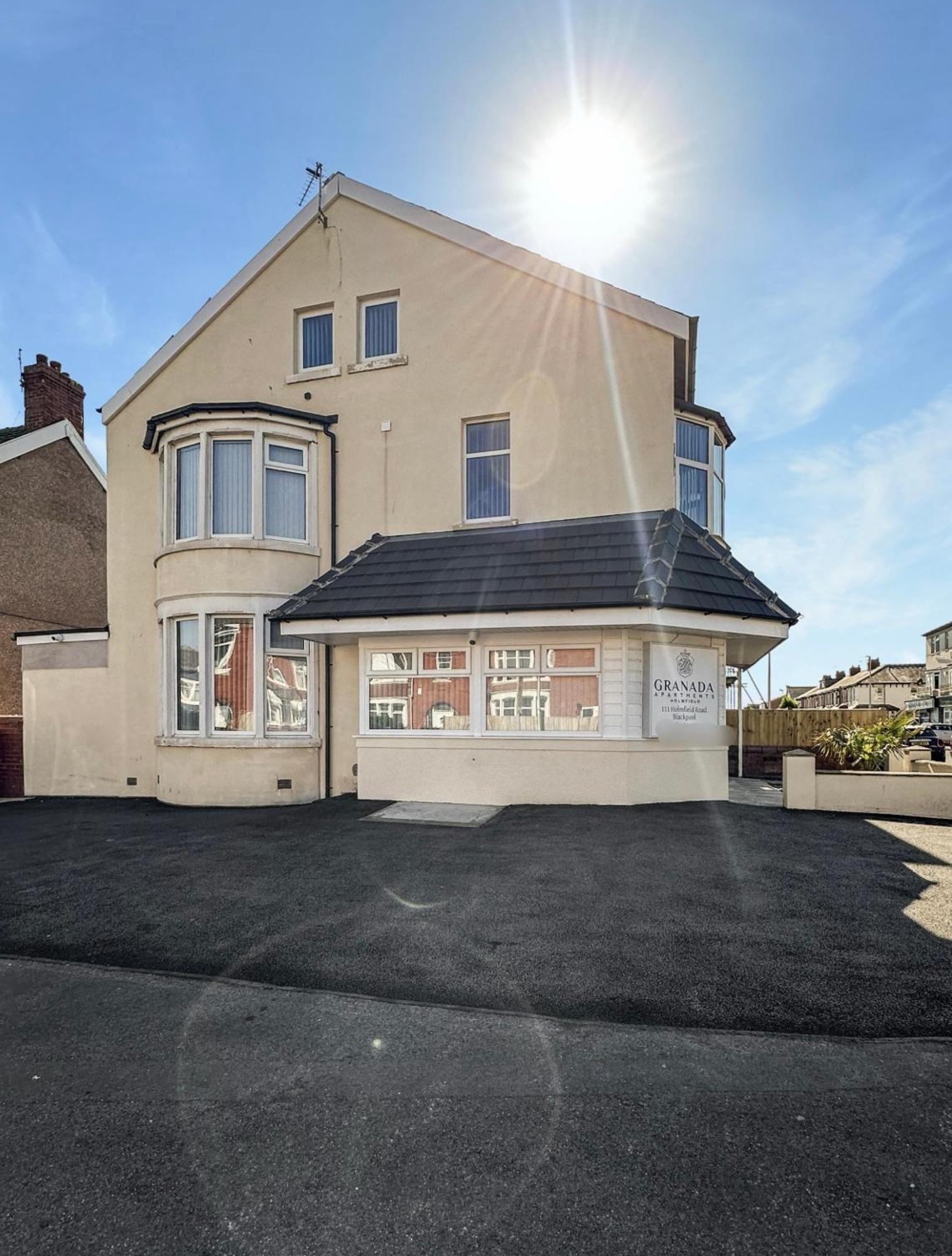 Granada Apartments Holmfield Rd Blackpool Exterior foto